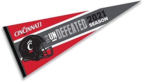 Cincinnati Bearcats invicta bandeira de ginástica da temporada de futebol