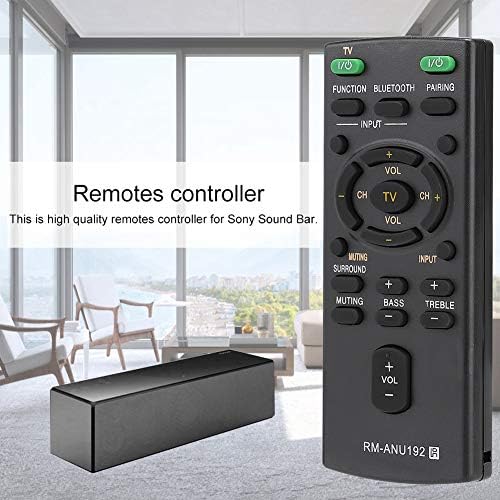 Controle remoto de substituição para a Sony Soundbar sa ct60bt ht ct60bt ss wct60