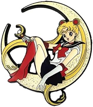 Sailr Moon Pin Alloy de anime de anime Pin para meninos e mulheres