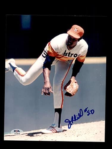 J.R. Richard PSA DNA assinado 8x10 Autograph Astros - fotos autografadas da MLB
