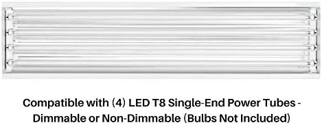 4 Lâmpada/lâmpada de 4 pés LED linear pronta para alta iluminação de baía, opera Tubos T8 LED
