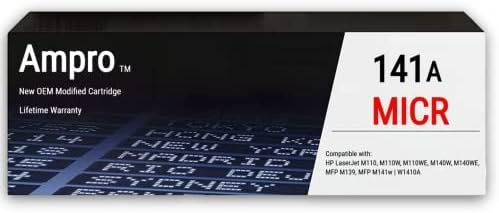 AMPRO Novo cartucho de toner de 141a micm modificado OEM para verificação de impressão trabalha com HP LaserJet