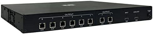 Tripp Lite 8 portas HDMI Splitter & Extender sobre Cat6 Ethernet, qualidade 4K @ 60Hz, estende-se até 230