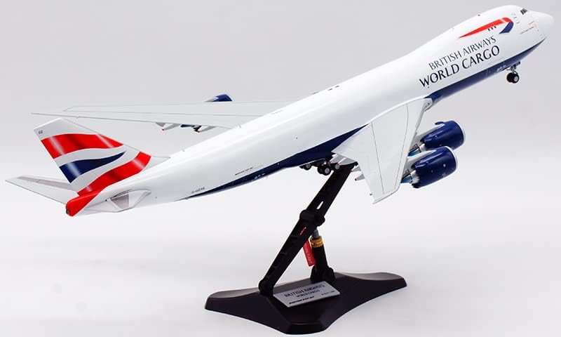 JC Wings British Airways para Boeing B747-8F G-GSSE 1/200 Aeronave Diecast Modelo pré-construído