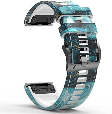 Correias de pulseira nanwn para Garmin Fenix ​​5 5x mais 6 6x Pro 935 945 3HR Smart Watch Printing