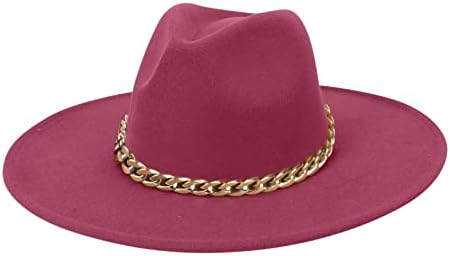 Unissex Solid Solid Fashion Vintage Classic Cowboy Cowgirl Hat com anéis de metal Sun Straw Hat Wide Brim Beach leve