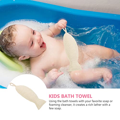 Banho de banho de bebês curado 2pcs Banho de pó de pó de escova de coração em forma de chuveiro pincel de