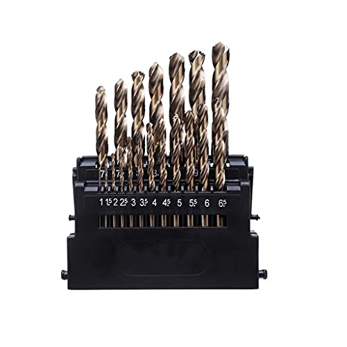 SDFGH M42 HSS-CO Drill Bit Set 8% High Bit Drill Bit Drain 68-70 HRC para perfuração de metal de madeira de