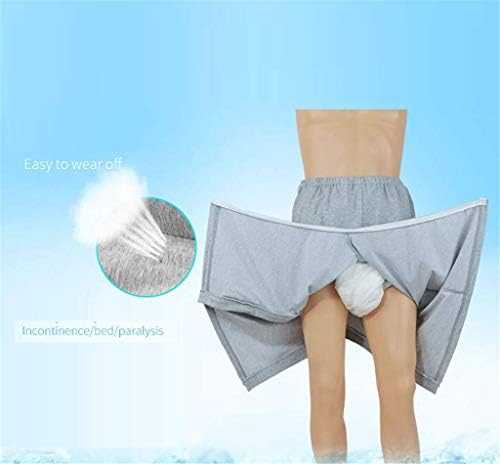 Gaofan pós -cirurgia shorts de algodão puro roupas de cuidados com a deficiência/idosos/cirurgia/fraturas/pacientes
