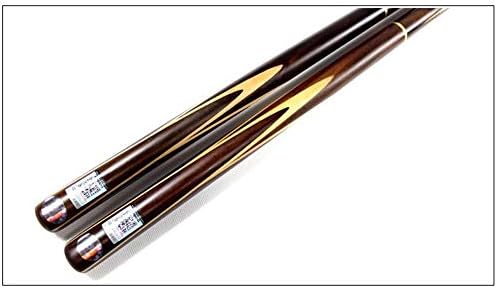 DSJ 57inch snooker sugestão, 3/4 articulação de cinzas artesanais Dica de 9,5 mm de piscina com