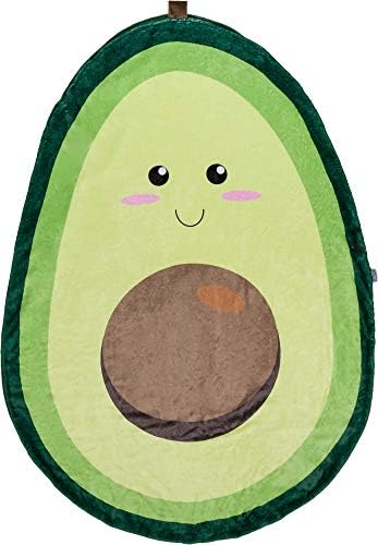 Funziez! Sack de abacate infantil para crianças - cobertor confortável para crianças - verde - um