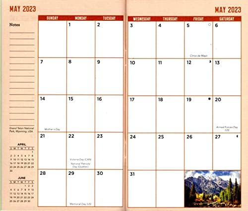 Parques nacionais 2023 - 2024 POLANDO DE POCKEGO / INPLUIAÇÕES PLOTO / ORGANIZADOR - Formato de página mensal
