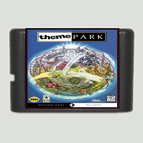 Parque temático Card de jogo de 16 bits para Sega Mega Drive para Genesis-ntsc-j