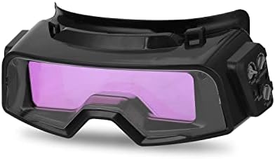 Óculos de soldagem, óculos de soldagem de escurecimento automático de escurecimento anti-argão de arco de arco de