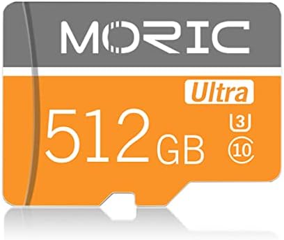 512 GB MicroSD Memory Class Class 10 de alta velocidade Ultra microSDXC para câmeras de switch/segurança