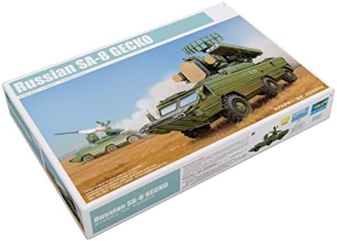 FMOCHANGMDP Tanque 3D Puzzles Modelo de Modelo de Plástico, Modelo de Cecko Russo SA-8 em escala 1/35, brinquedos