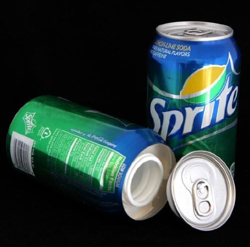 Sprite Soda Diversion Safe pode esconder a pele, modelo:, acessórios de escritório e loja de suprimentos
