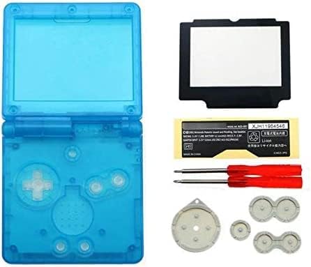 Cover de capa de moradia completa shell com botões kit para game Boy Advance SP GBA SP Screen