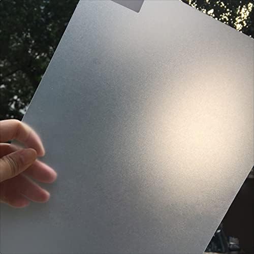 Folha de acrílico fino, placa de vidro de plástico transparente transparente fosco para imagens