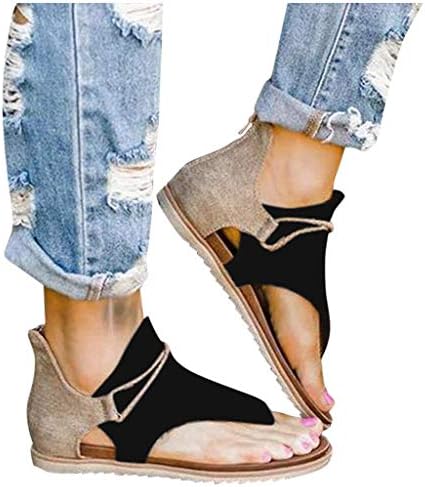 Hindola Gladiator Sandals for Women Summer Summer Casual Praia Clipe Toe Bohemian Sandal Fringe
