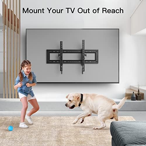 Pipell Advanced TV TV Surpanheiro de montagem de parede Extente para a maior parte de 50 a 90 polegadas 4K