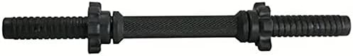 Conjunto de Fuxion 2 pz 14 polegadas Dumbbell Fitness Resistente e barra de disco leve, plástico preto