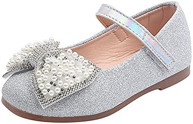Sapatos de menina de flor de flor de criança Mary Jane Sapatos de vestido baixo Princesa Sapatos de sapatos