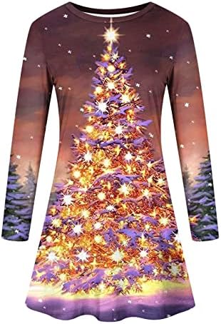 Badhub XMAS_Dress Fashion Fashion Fashion Christmas Tree Print