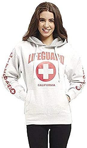 Oficialmente licenciado salva -vidas de salva -vidas do capuz da Califórnia vestuário para mulheres, adolescentes