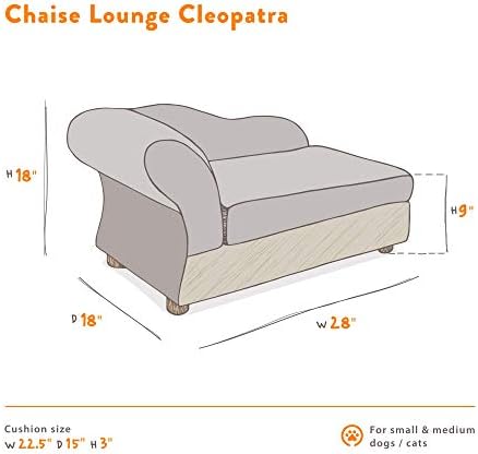 Moots Cleópatra Chaise Lounge Bed