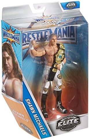 WWE WrestleMania Elite Shawn Michaels WrestleMania 12 Figura de ação
