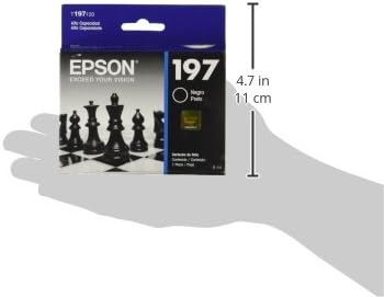 Cartucho de tinta preta Epson para expressão, T197120