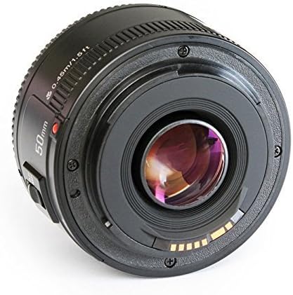 Yongnuo yn50mm f1.8 lente AF/MF Lente Prime Standard para câmera rebelde Canon EOS + Saco de