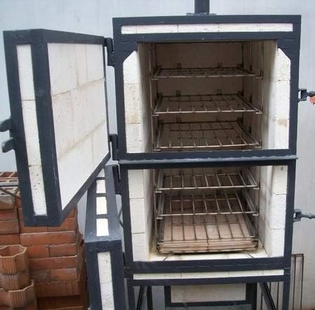 Executiva troca isolante de tijolos de fogo para fornos, fornos, lareiras, forjes - tijolo completo de 4 peças