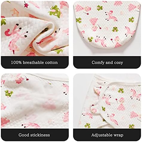 Cobertor de Swaddle para Baby Girl menino Easy Ajustável Infantil Saco de Sleep para bebês recém-nascidos, TOG