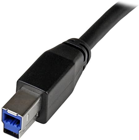 Startech.com 30ft USB 3.0 USB -A para USB -B Cabo - M/M - Ativo - Cabo USB Tipo A para USB - Cabo USB 3.1