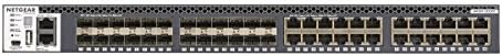 NetGear XSM4348S-100NES 24 porta gerenciou o comutador M4300-24x24f, 48x10g, 24x10gbase-t, 24xsfp+, empilhável,