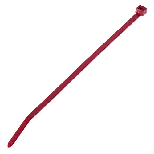 Panduit PLT2S-M2 TIE, padrão, nylon 6,6, comprimento de 7,4 polegadas, vermelho