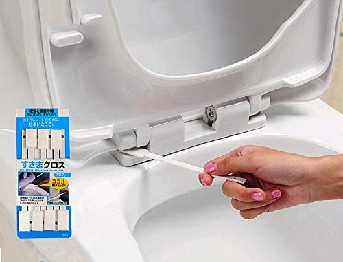 3 Conjunto 21pcs Pincéis de limpeza de fenda descartável para escova de canto do vaso sanitário limpador