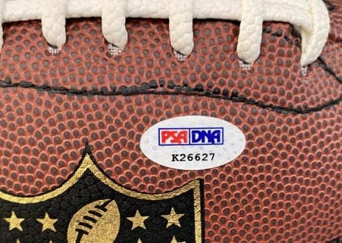 Dennis Gaubatz assinou Wilson NFL Football LSU Balt Colts 53 PSA/DNA Autografado - Bolinhos autografados