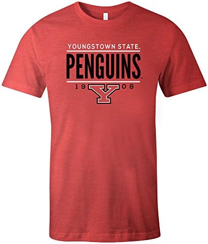 Imagem One Adult Unissex's NCAA Tradition Sleeve Tri-Blend T-Shirt