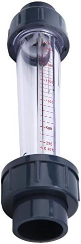 WALFRONT de alta precisão Tipo de tubo de plástico Tipo de água Medidor de fluxo de água 250 ~ 2500l/h Abs Plástico