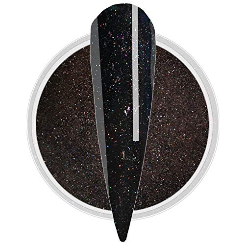8 Cores Coleção Holográfica Holográfica de Gold Black Glitter Dip Powder Nail Kit para iniciantes