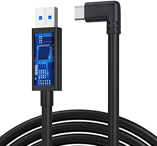 Kiwi Design USB C Acessórios de cabos de ligação com amplificador de sinal, 16 pés/5m, USB 3.0 para o cabo C USB