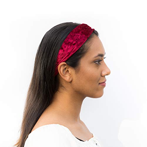 5 Bandas de cabeça de veludo para mulheres para mulheres com várias faixas de cabeça elegante para mulheres