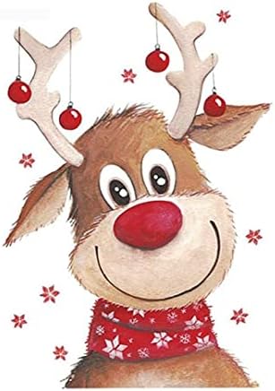 Ayrsjcl Christmas Deer Ferro em remendos costurando apliques bordados adesivo infantil infantil acessórios