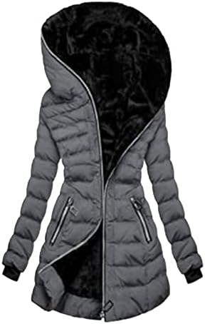 Jaqueta com capuz Slim Fashion Cardigan Fuzzy Flowe Outwear Jacket com bolso quente casaco moderno