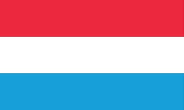 Ímã da bandeira do Luxemburgo
