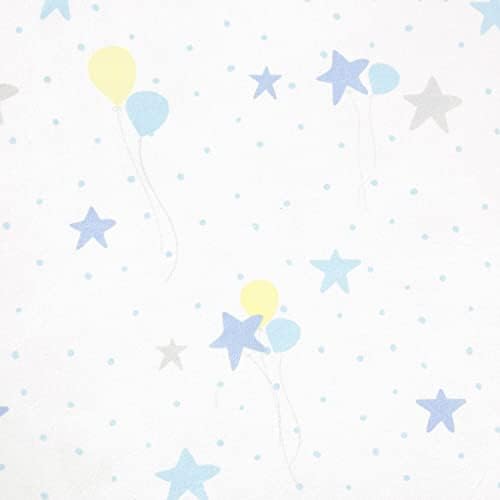 Decoração Lush Decor Elephant Stars Stars Soft & Pluxh Mudança Tampa da almofada, 32 x 16, cinza e azul