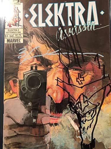 Bill Sienkiewicz Original Sketch CGC 9.6 assinado Elektra Assassin 2 Frank Miller
